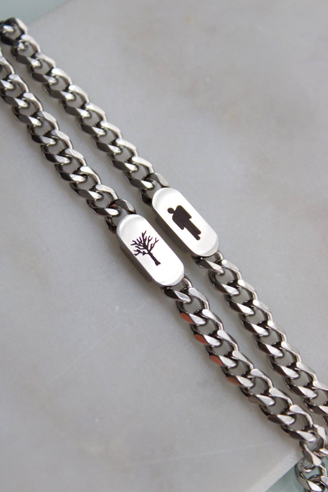 Stainless Steel Billie XXTentacion Bracelet Set | Couple Bracelet Set