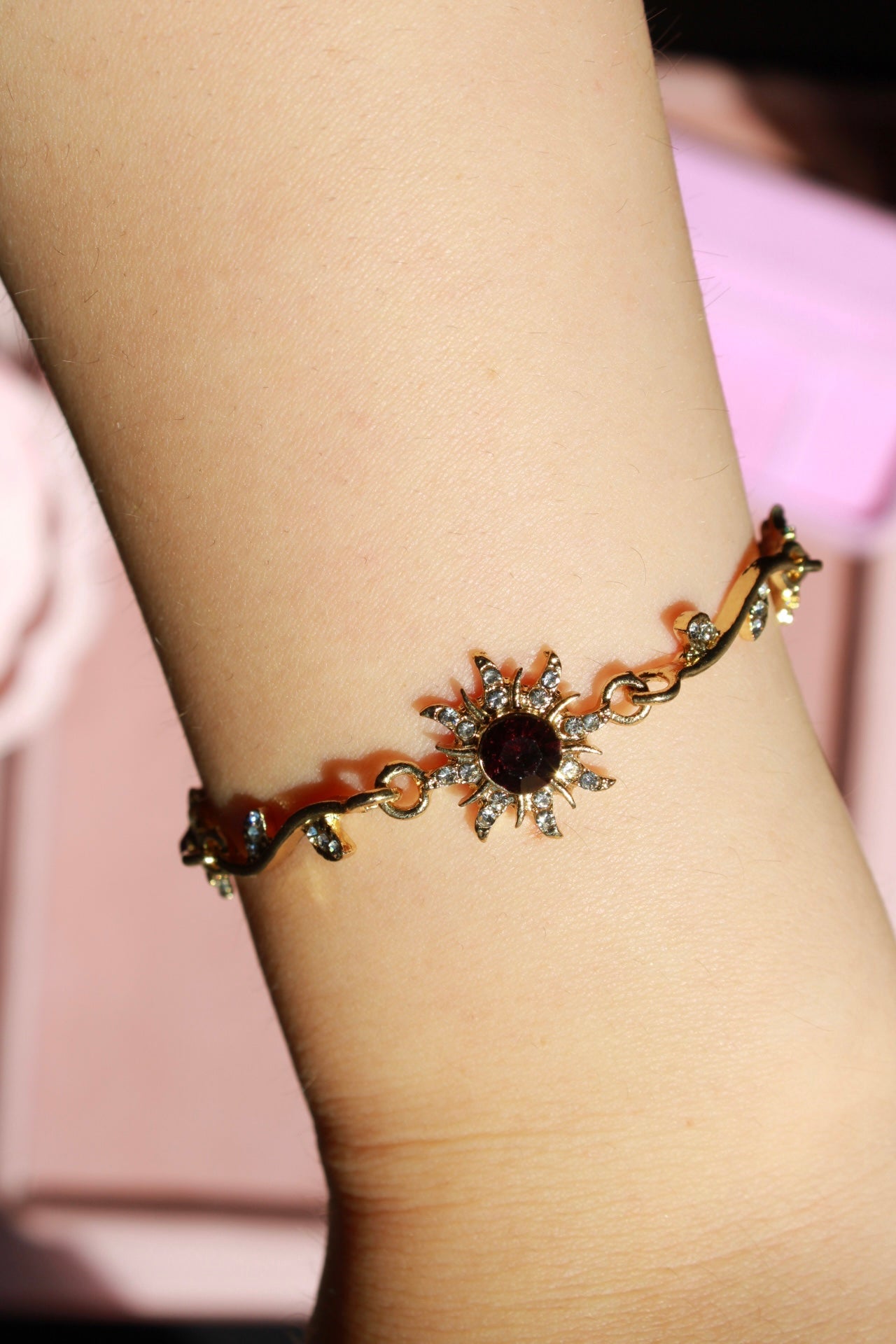 Rapunzel Sun Bracelet – 14K Gold Plated ✨