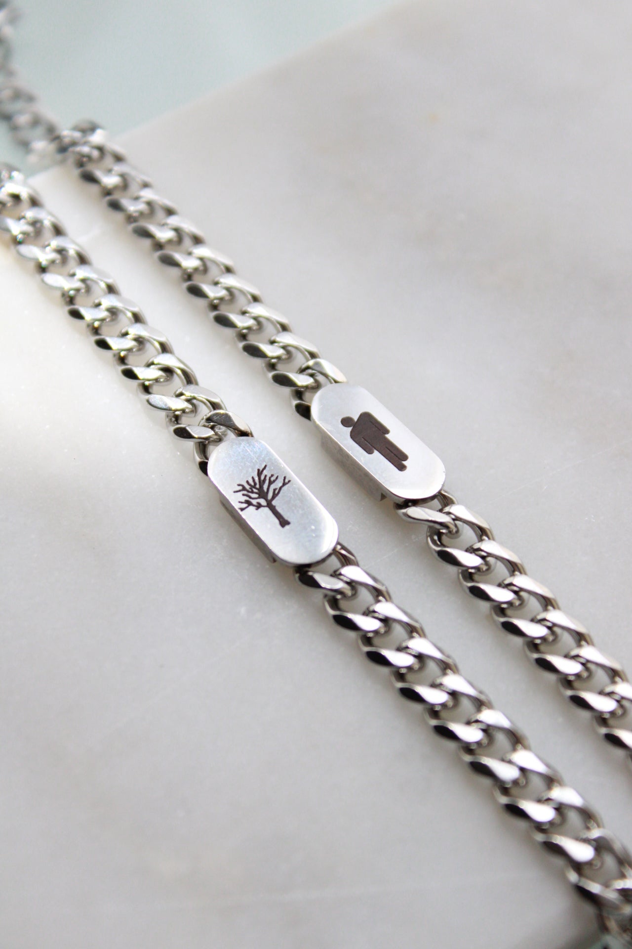Stainless Steel Billie XXTentacion Bracelet Set | Couple Bracelet Set