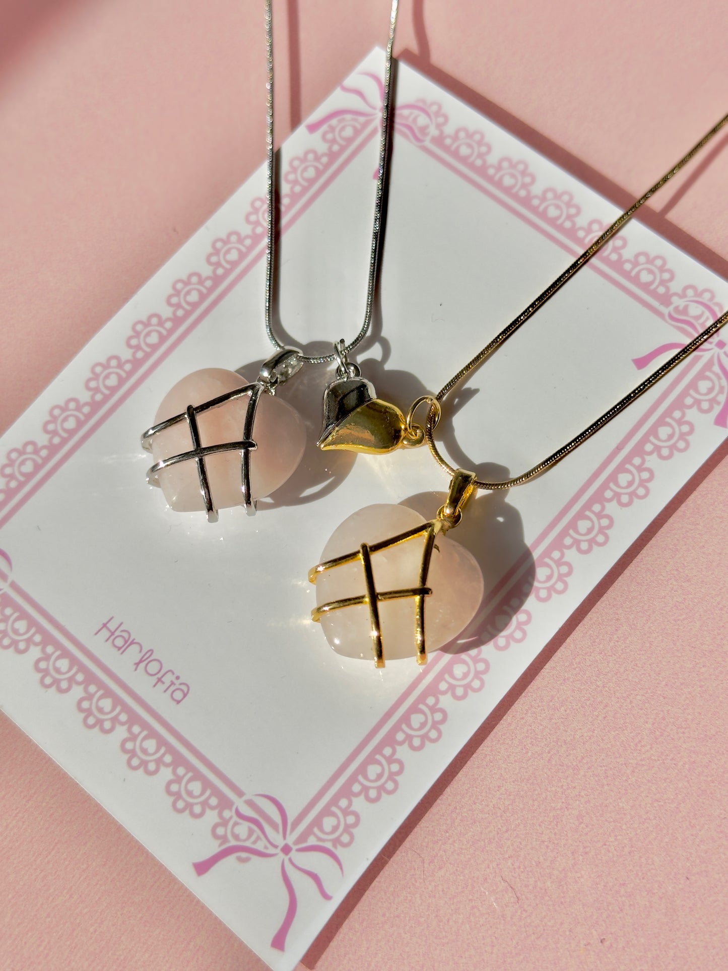 Magnetic D Catsle Friendship Necklaces