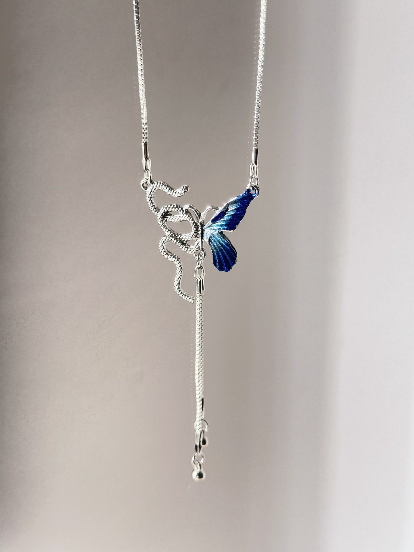 SnakenButterfly Necklace