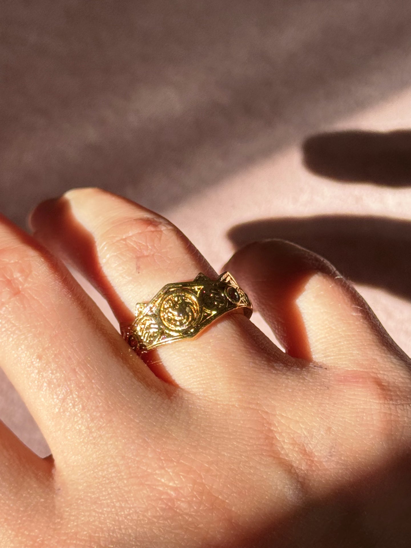 Adjustable Rhaenrya Targaryen Crown Ring