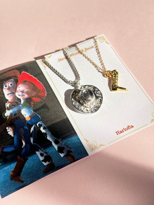 Sherif Woody & Jessie Couple Necklaces