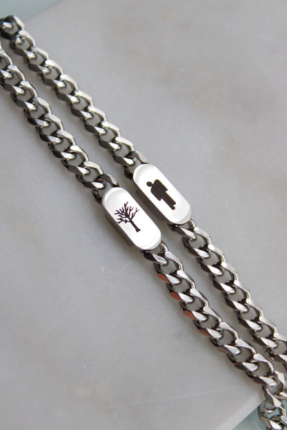 Stainless Steel Billie XXTentacion Bracelet Set | Couple Bracelet Set