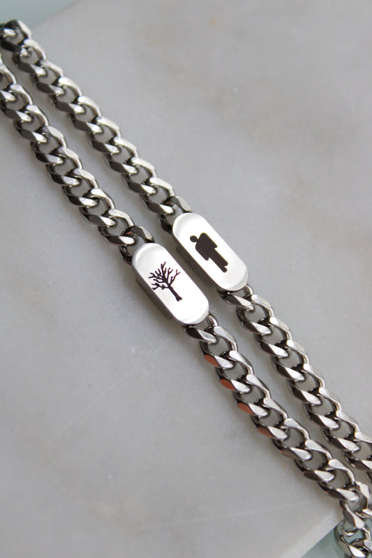 Stainless Steel Billie XXTentacion Bracelet Set | Couple Bracelet Set