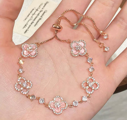 Royal Pink Cleef Rosavine Bracelet