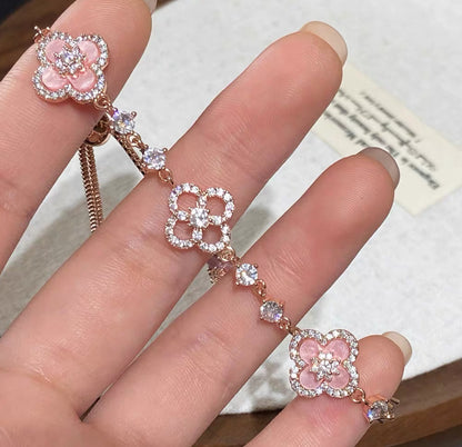 Royal Pink Cleef Rosavine Bracelet