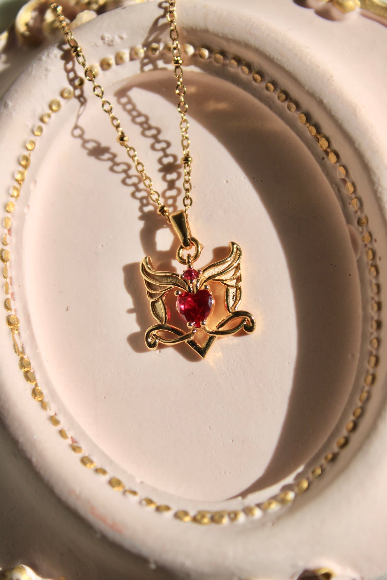 Steel Wanda Crown Necklace | Scarlett Witch Necklace