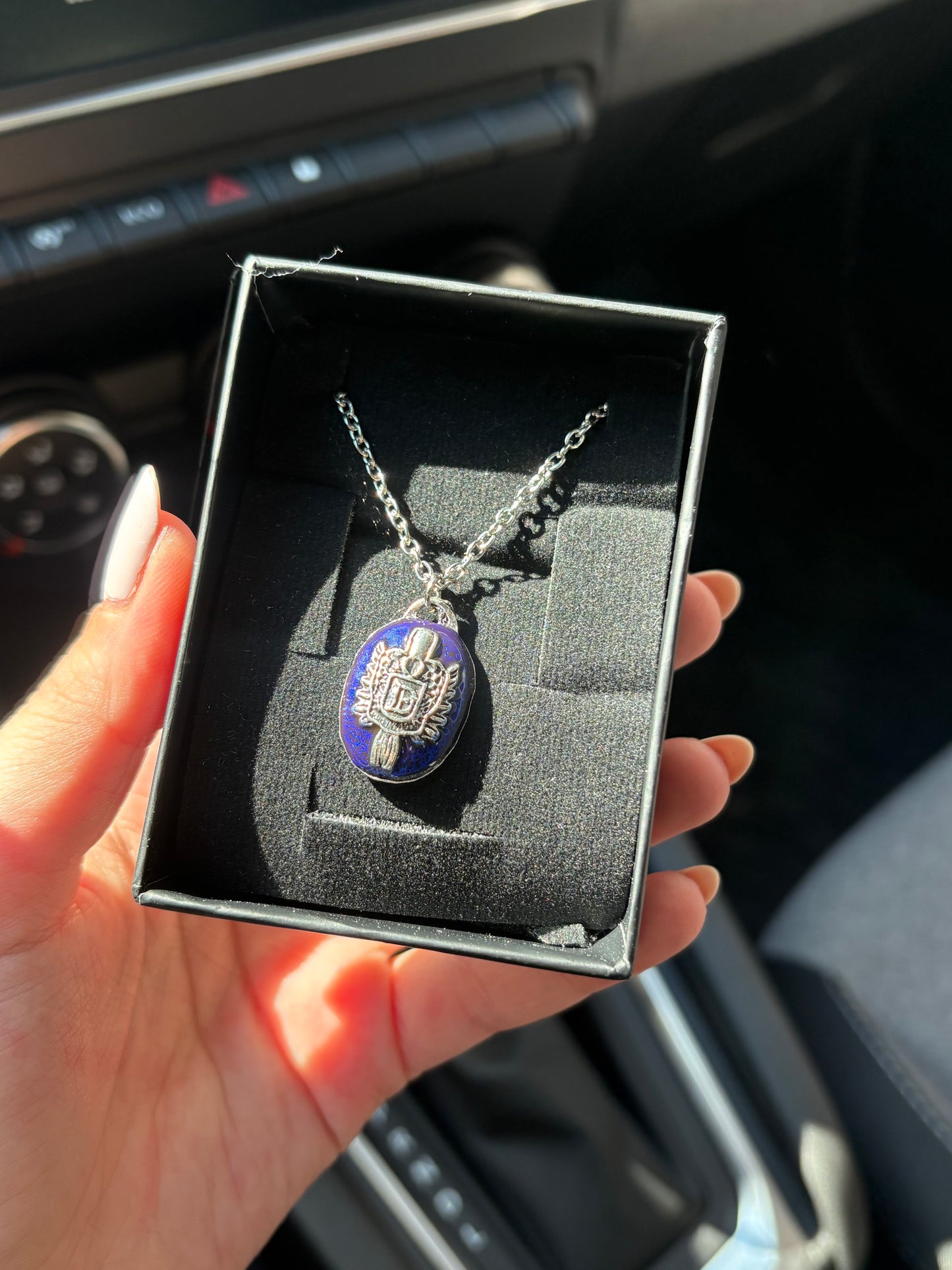 Silver Plated Damon Salvatore Necklace