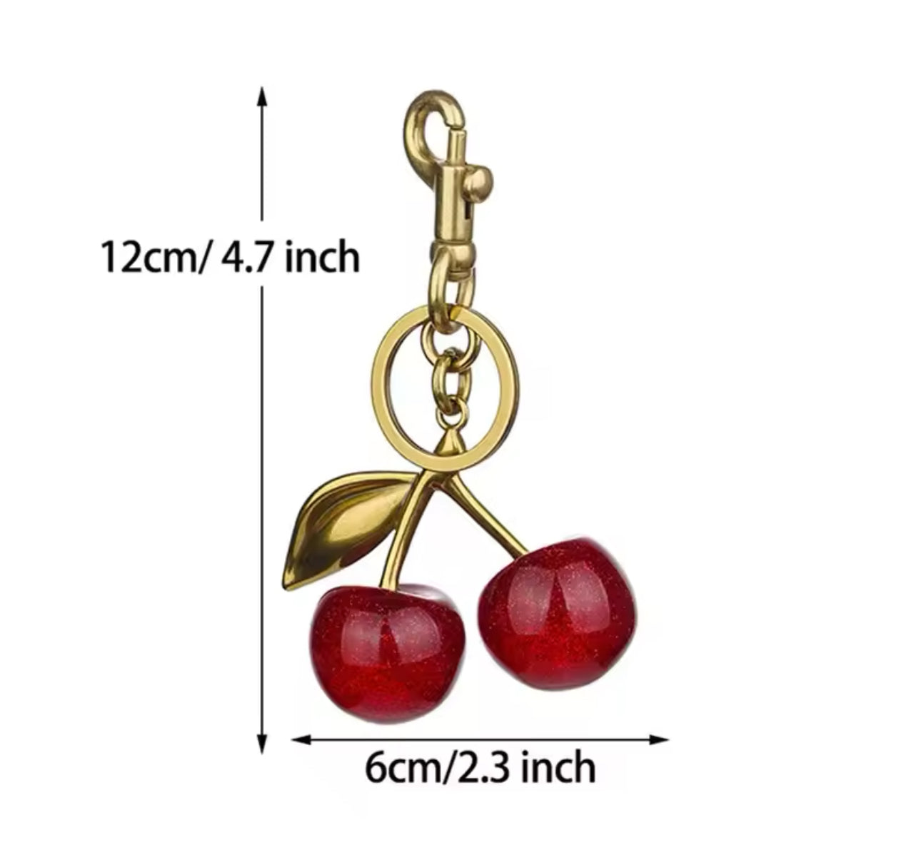 Cherry Bag Charm | Keychain