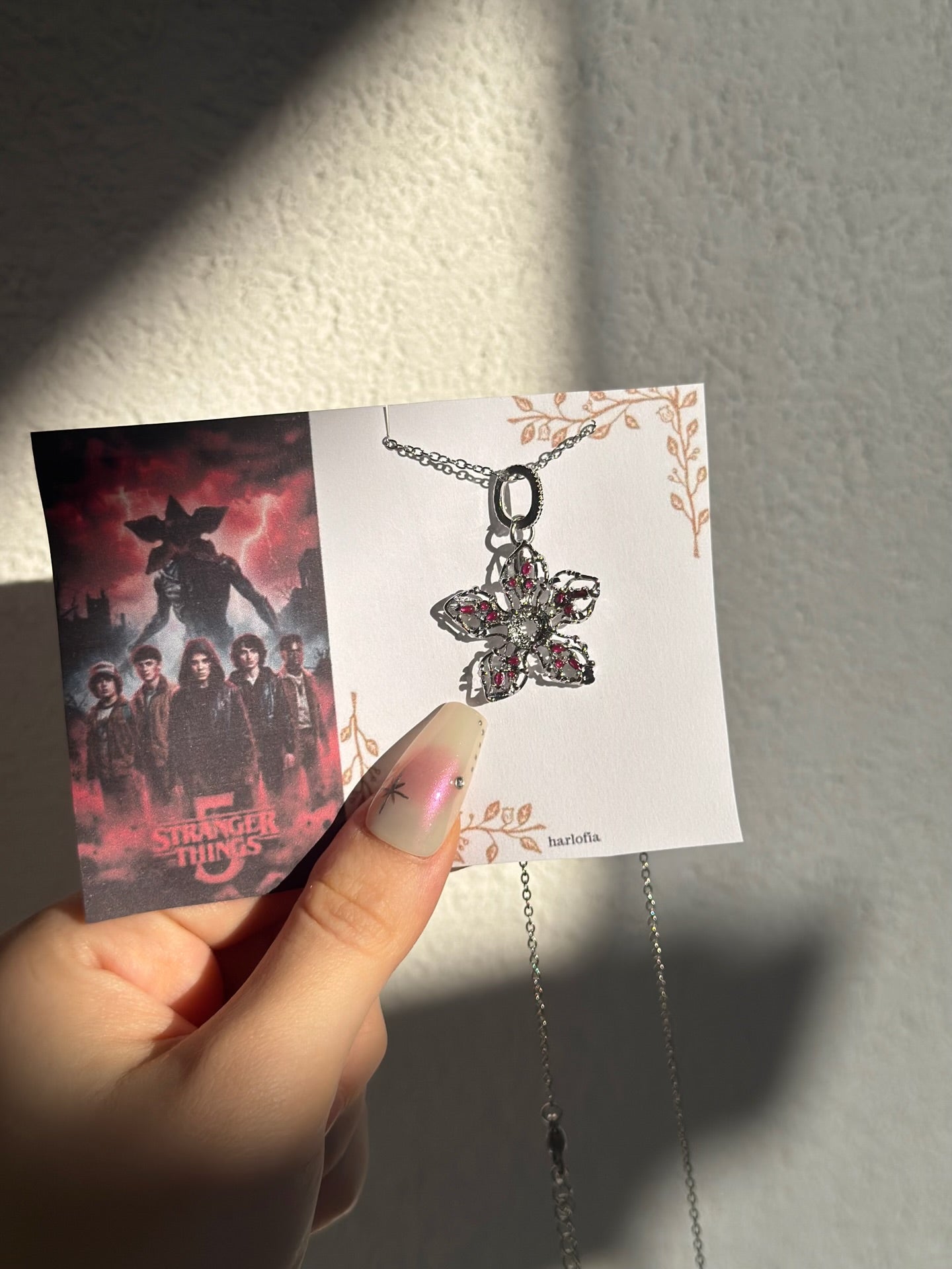Stainless Steel Demogorgon Necklace | Stranger Things Inspired