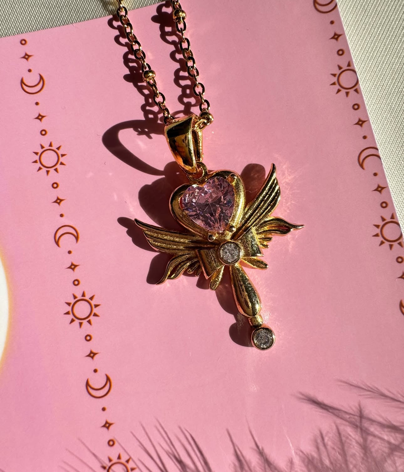 Sailor Moon Time Key Necklace