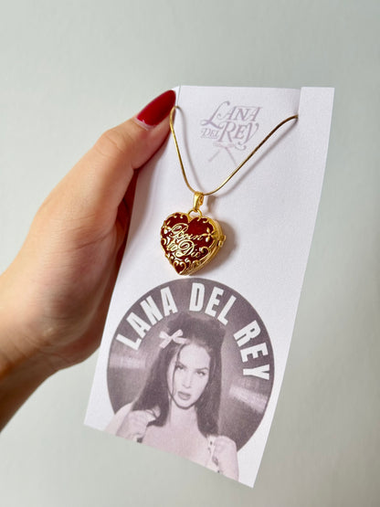Stainless Steel LDR Born To Die Locket Necklace