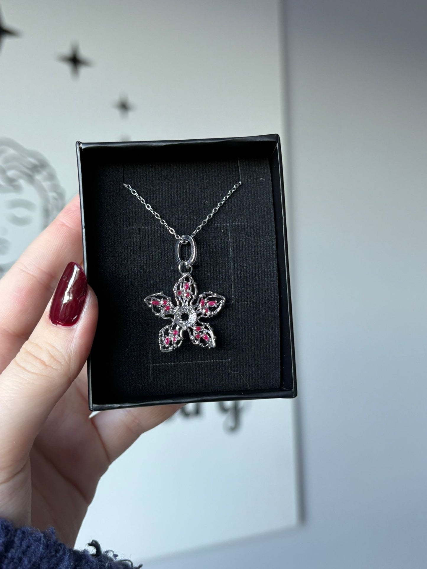 Stainless Steel Demogorgon Necklace | Stranger Things Inspired