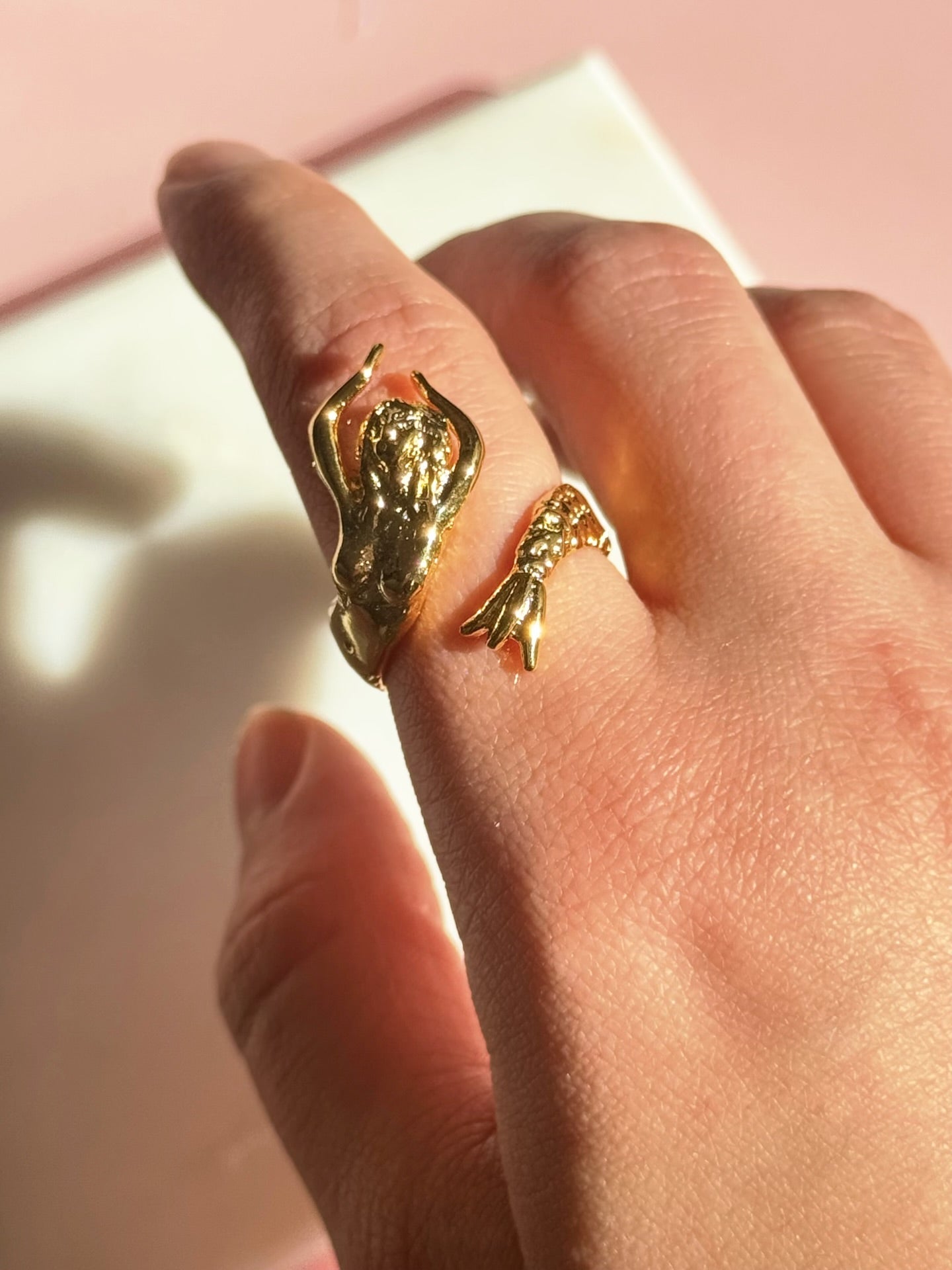 Adjustable Mermaid Ring