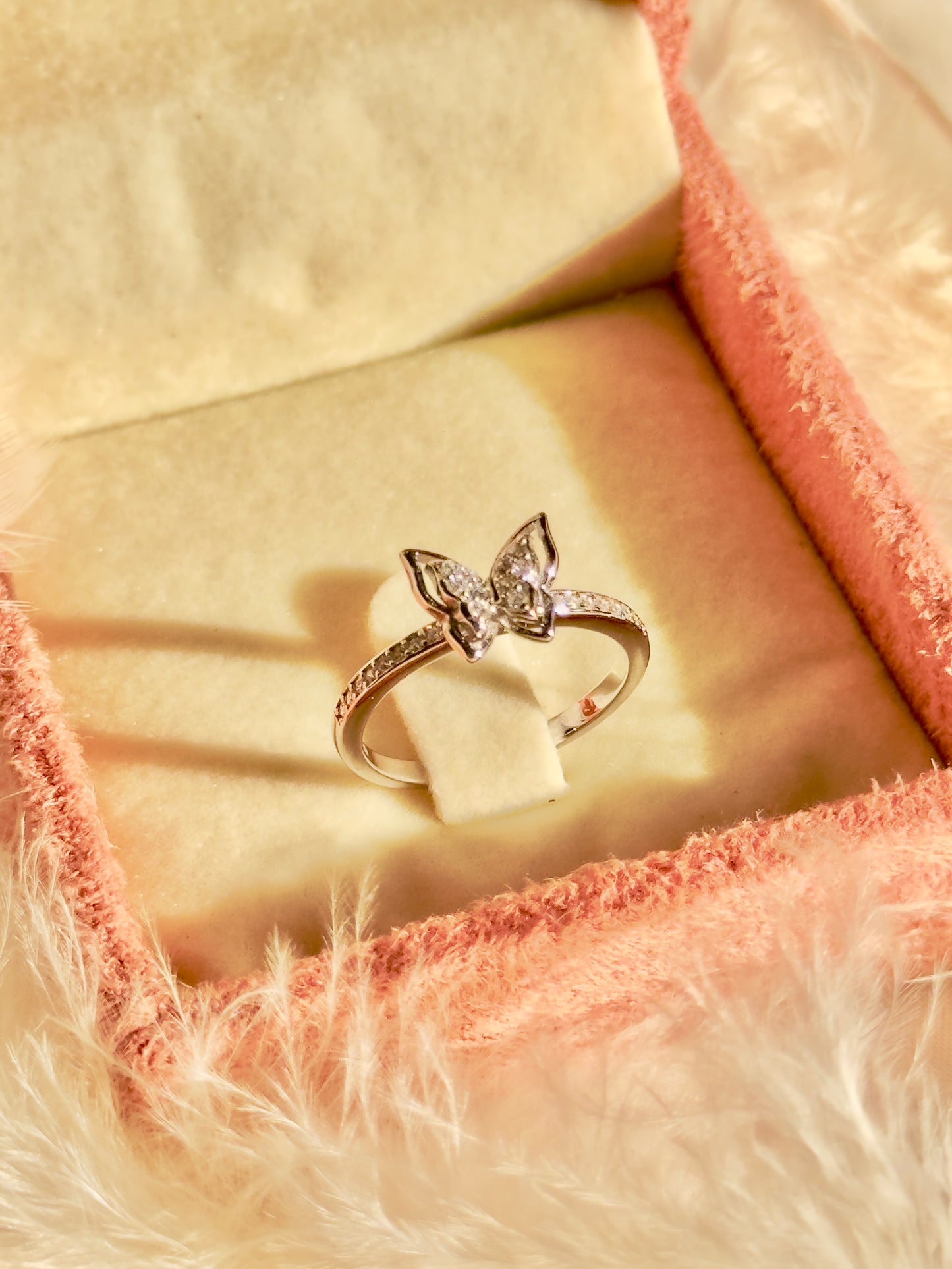 925 Sterling Silver Dream Butterfly Ring