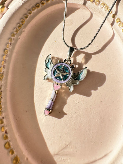 Star's Magical Wand Necklace Star vs Forces Of Evil Inspired