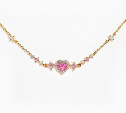 Gold Plated Pinky Heart Amoremi Bracelet