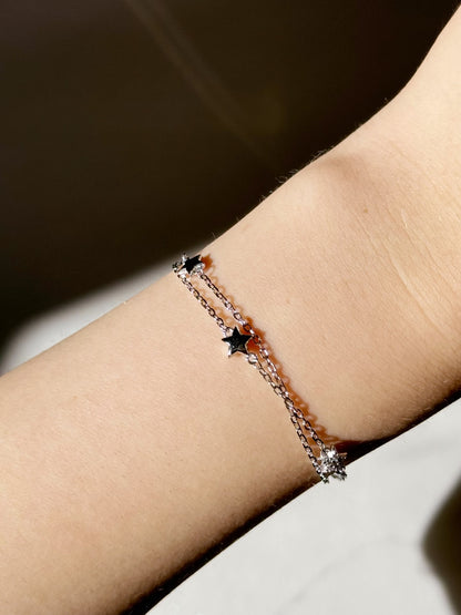 925 Sterling Silver Starway Bracelet